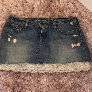 Abercrombie & Fitch Jean skirt size 2